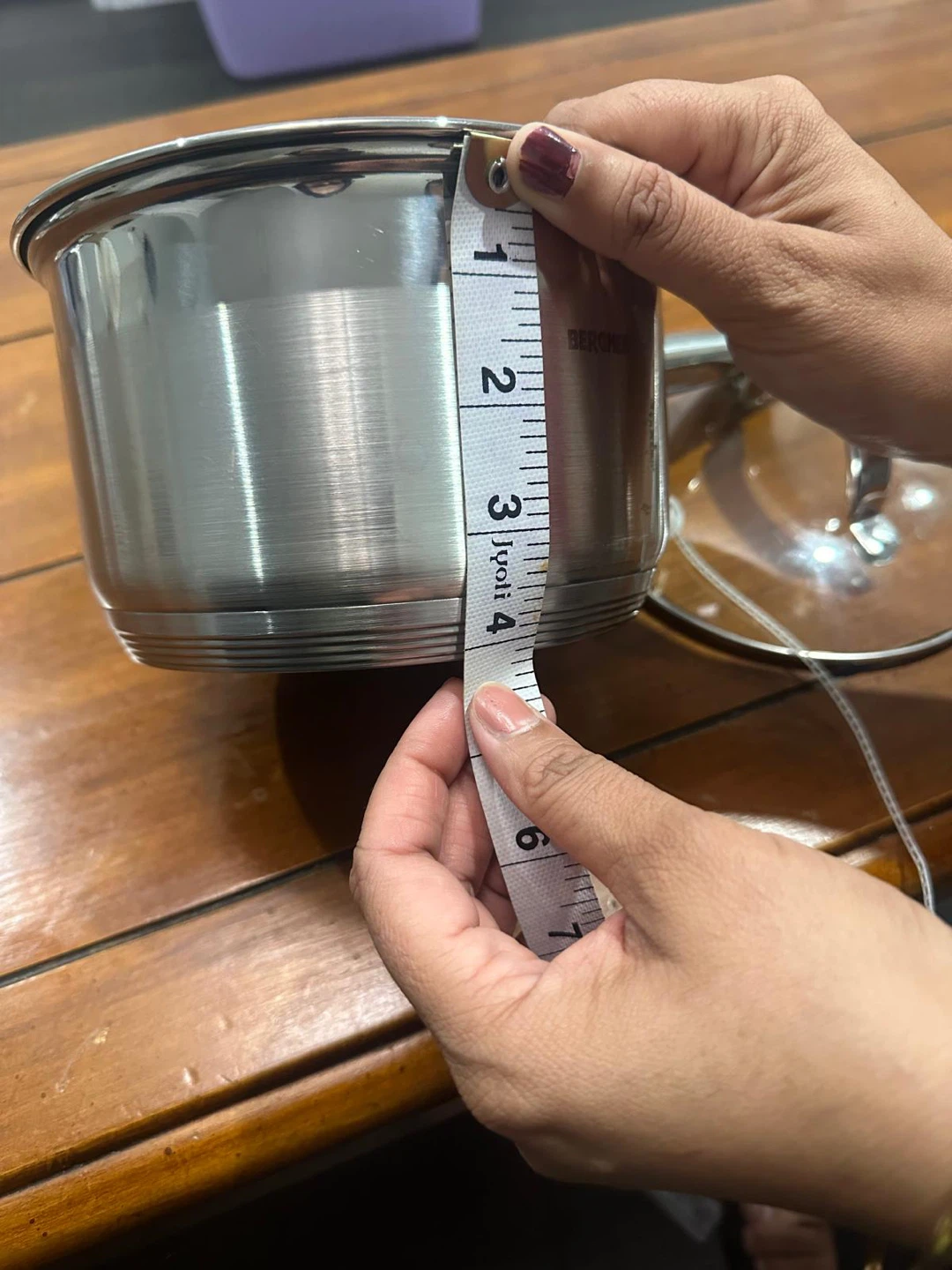 Bergner Stainless Steel Saucepan with Lid - photo 4