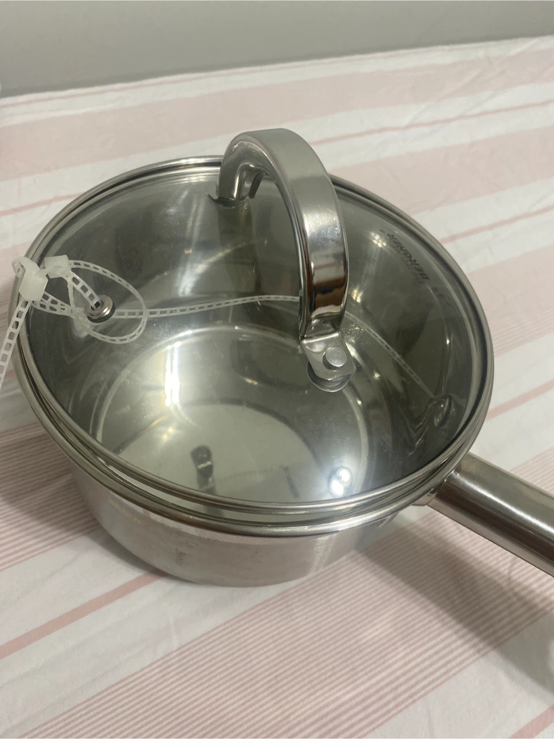 Bergner Stainless Steel Saucepan with Lid