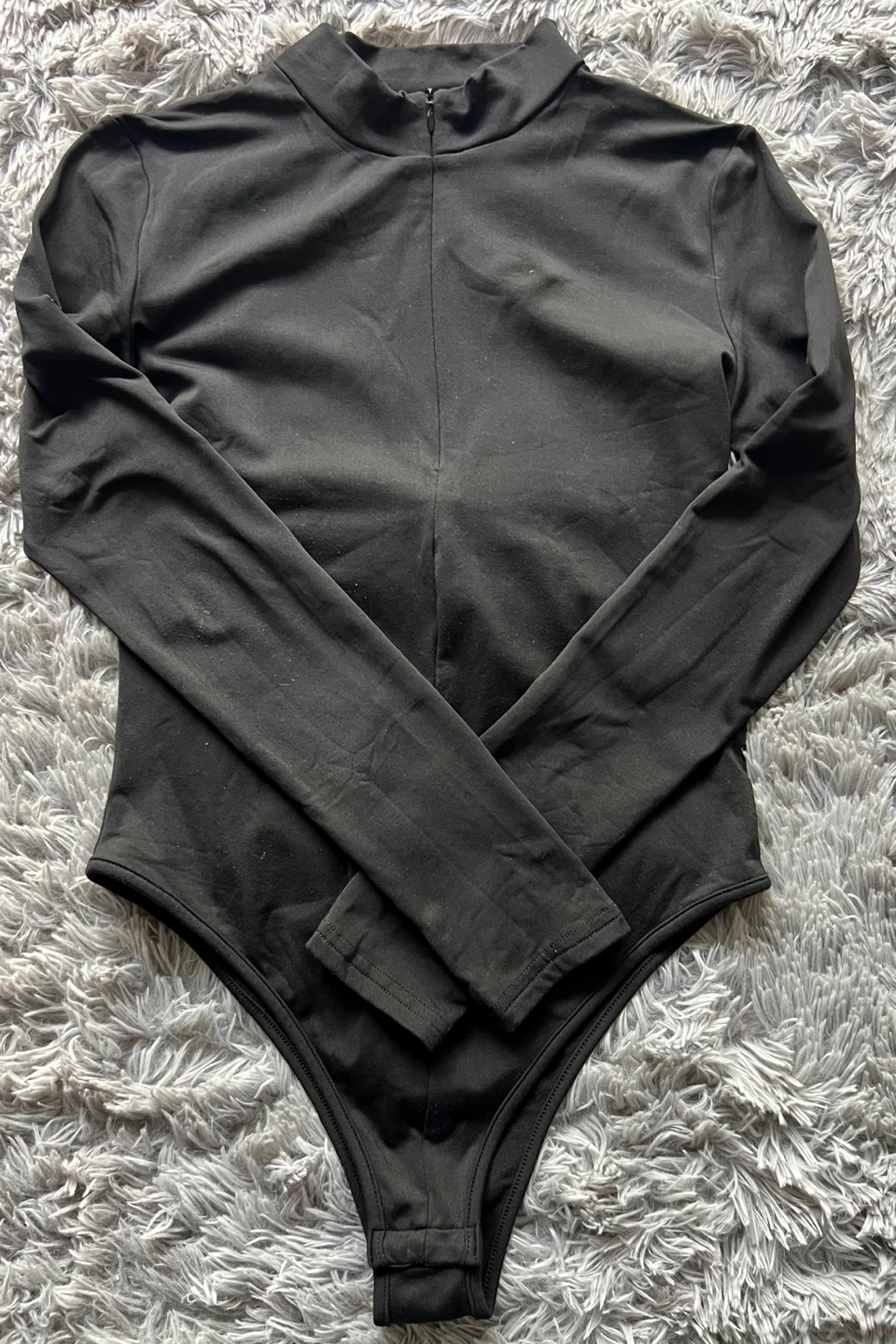 Black Long Sleeve Bodysuit