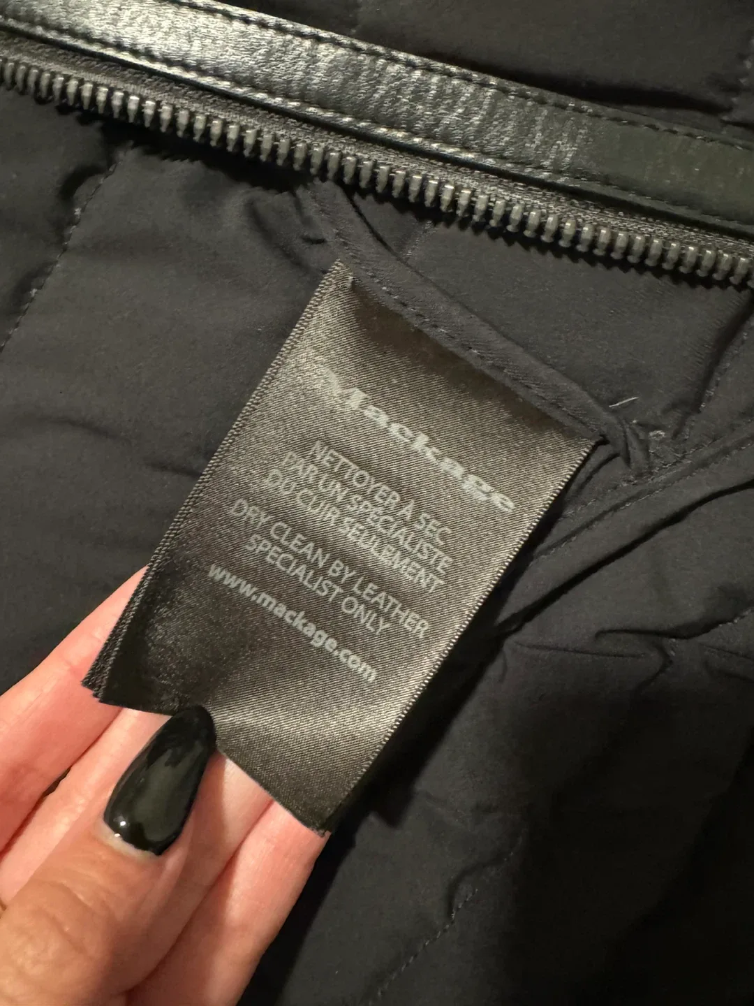 Mackage Black Puffer Jacket - Size XS image indicator(5)