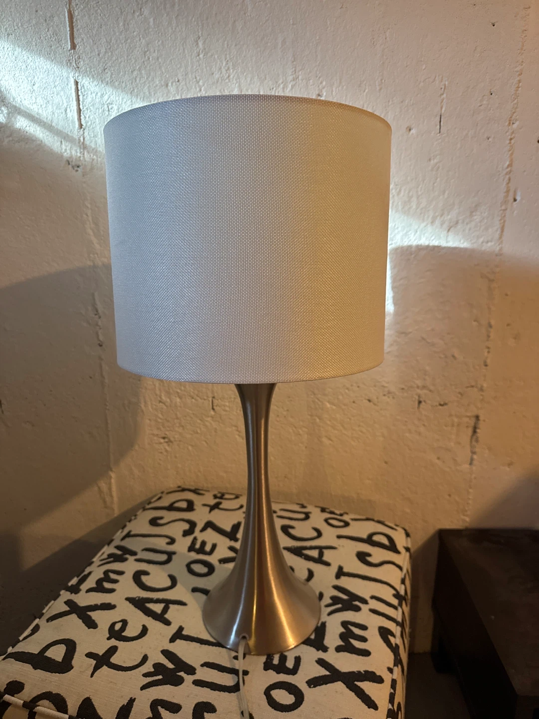 Table Lamp with White Shade - photo 3
