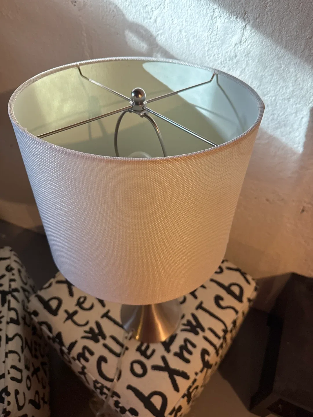 Table Lamp with White Shade image indicator(2)