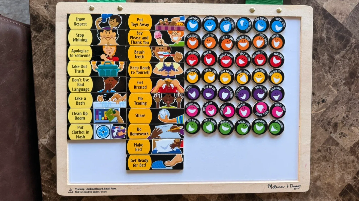 Melissa & Doug Magnetic Responsibility Chart image indicator(3)