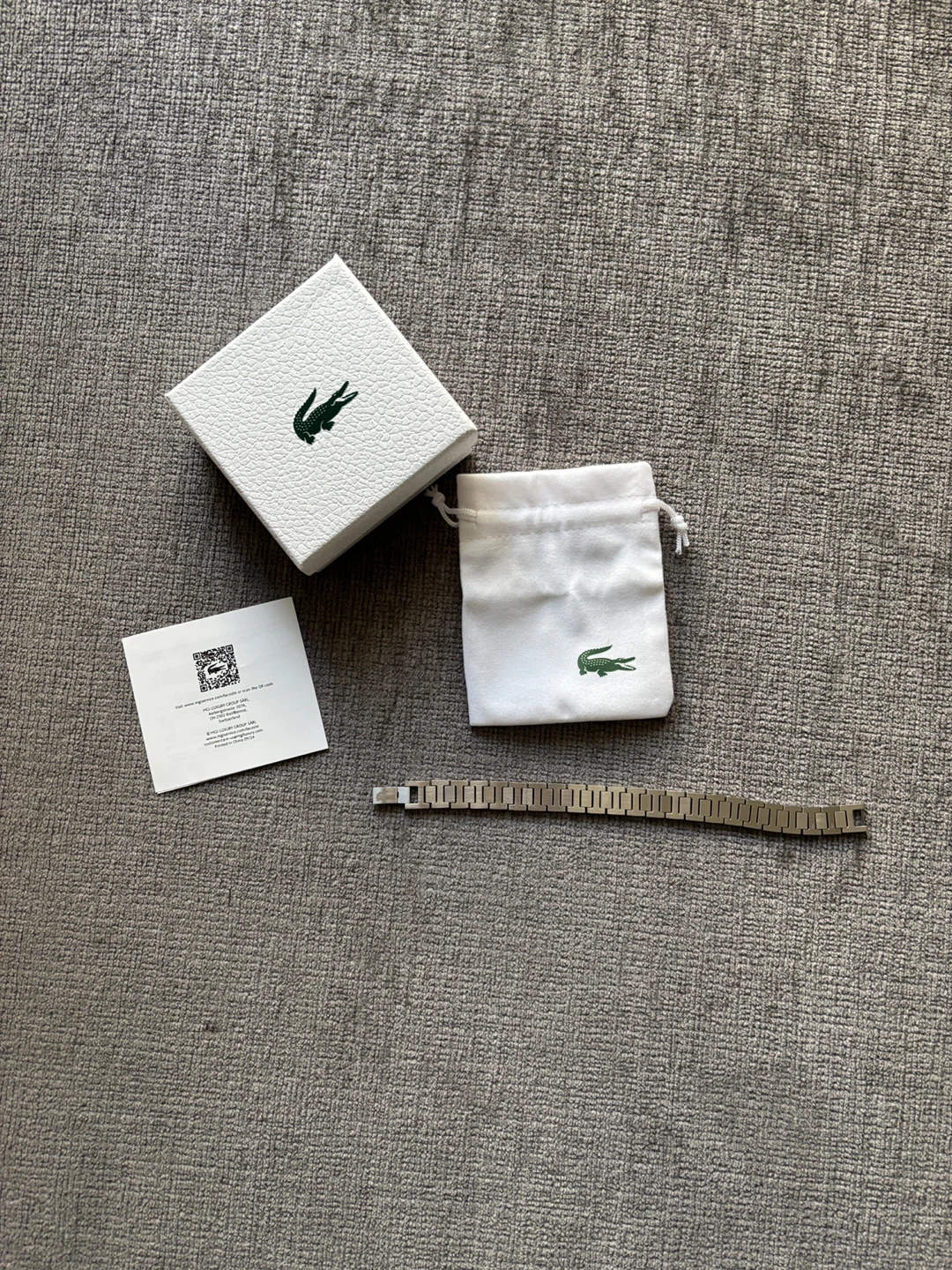 Lacoste Silver Bracelet with Box - photo 2