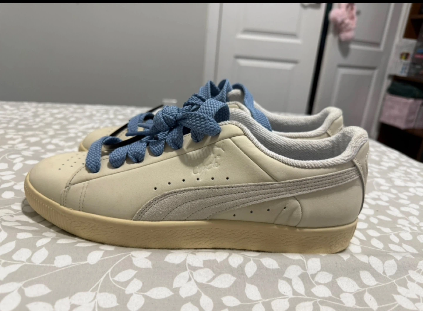 Puma Cypros Cream/Blue Shoes us 12 - photo 2