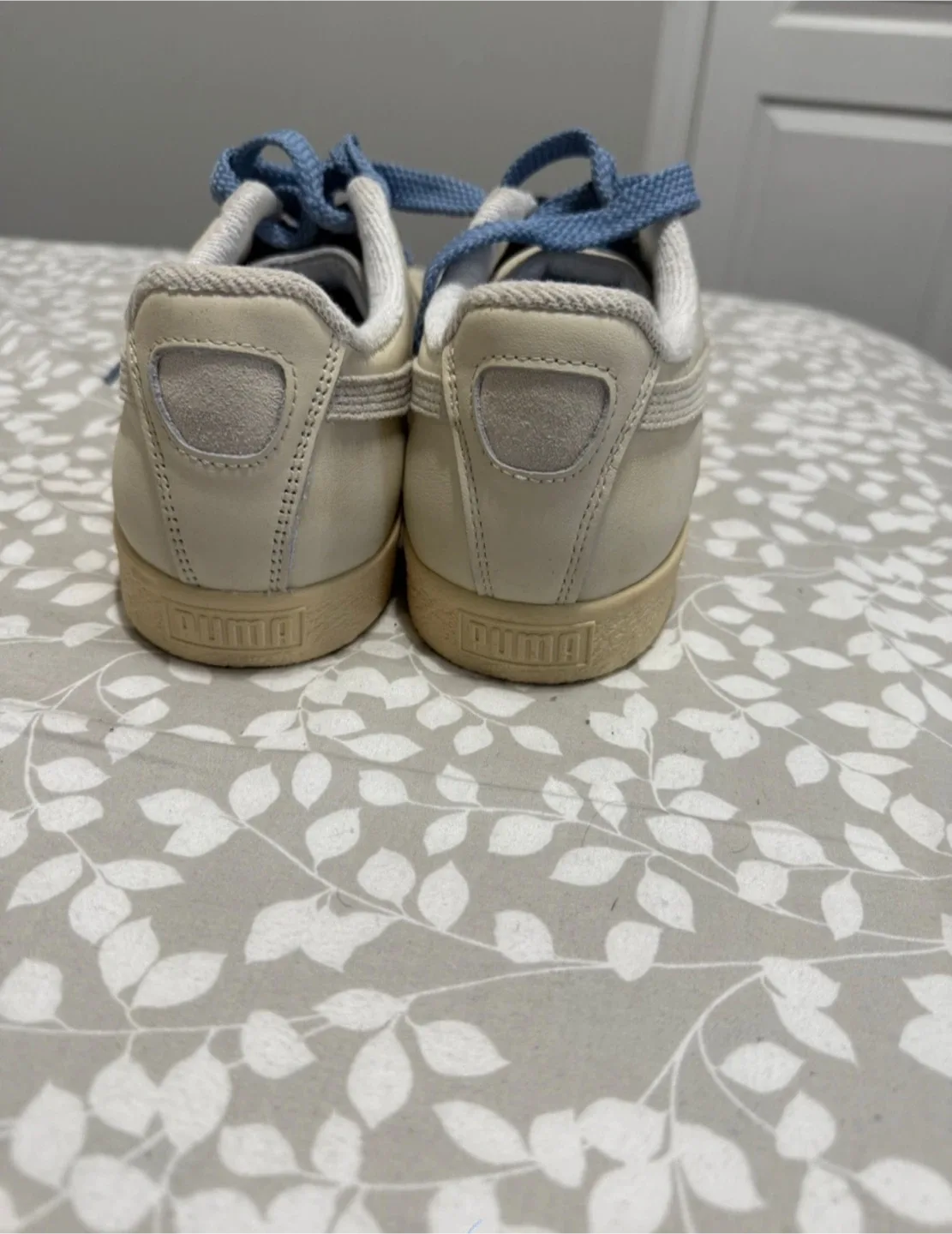 Puma Cypros Cream/Blue Shoes us 12 image indicator(5)