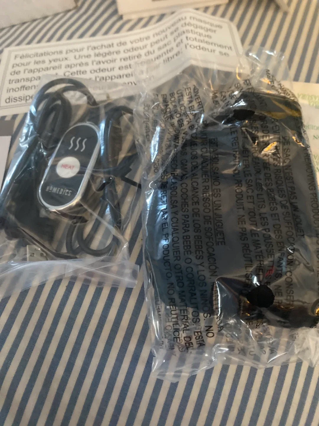 Homedics Hot and Cold gel eye mask image indicator(3)