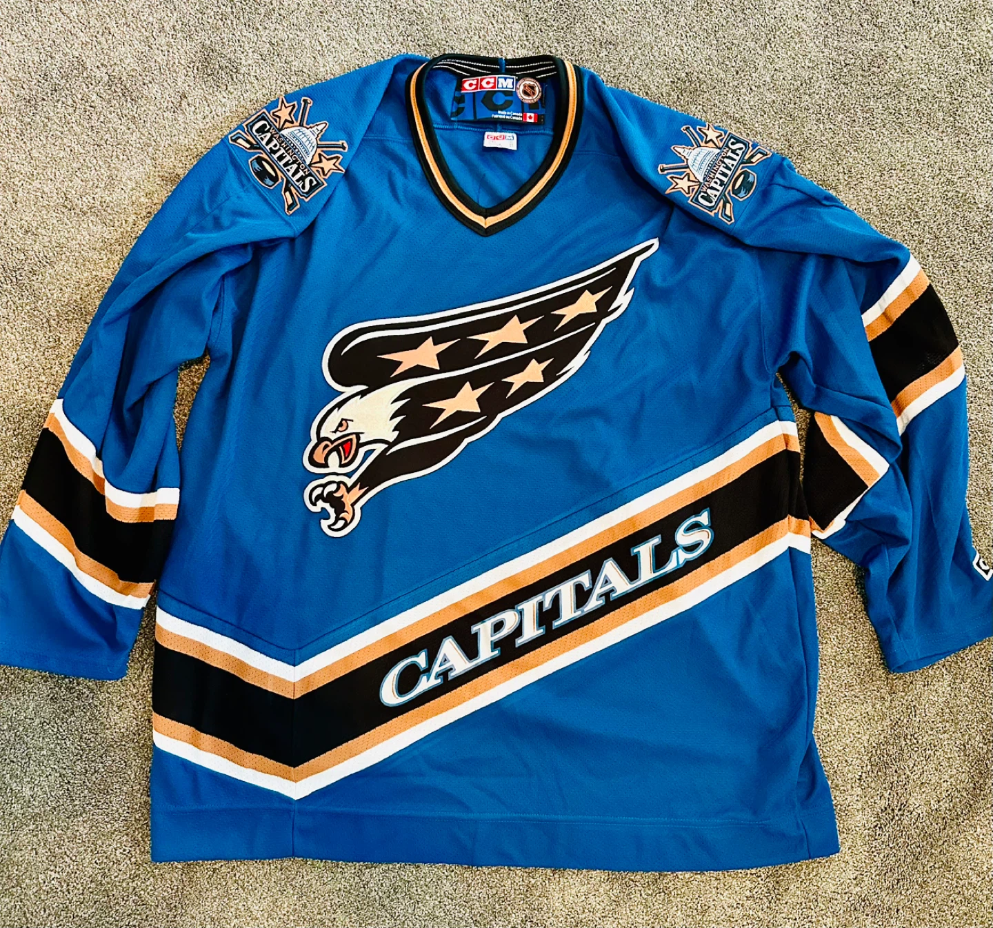 CCM Washington Capitals NHL Jersey - Size XL