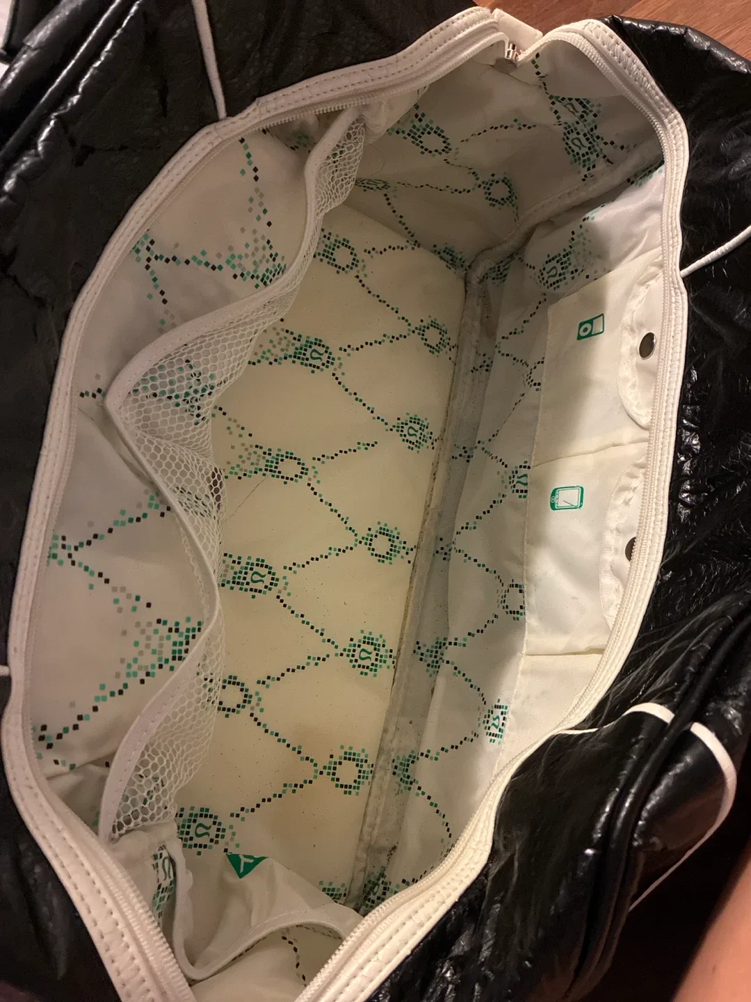 Vintage Lululemon Black Gym Bag image indicator(2)