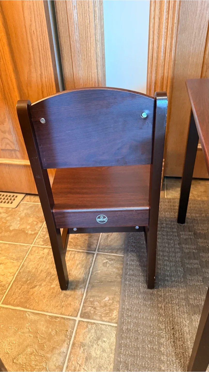 Kids Wooden Table and Chairs Set image indicator(6)