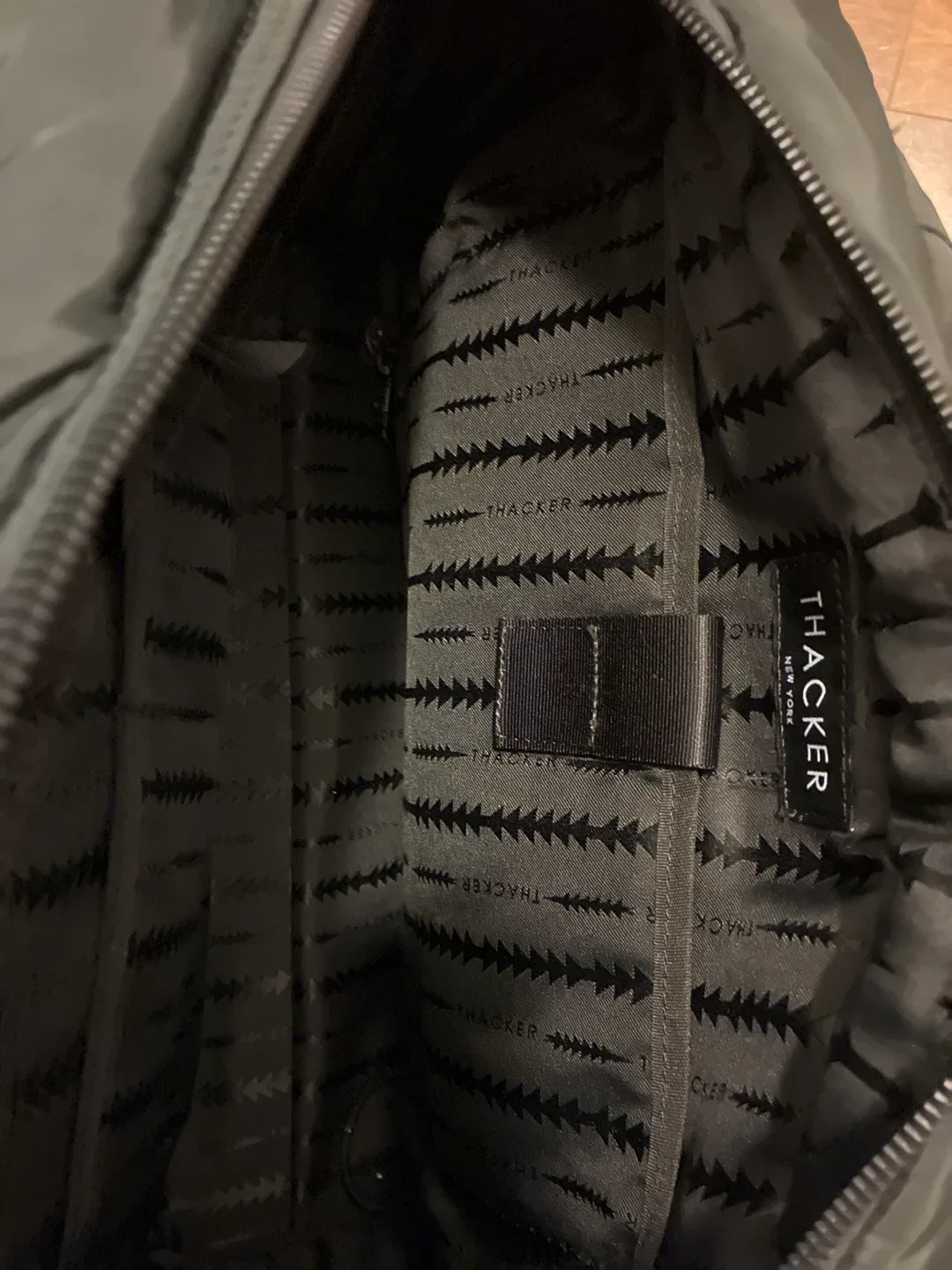 Thacker Black Quilted Puffer Bag image indicator(2)