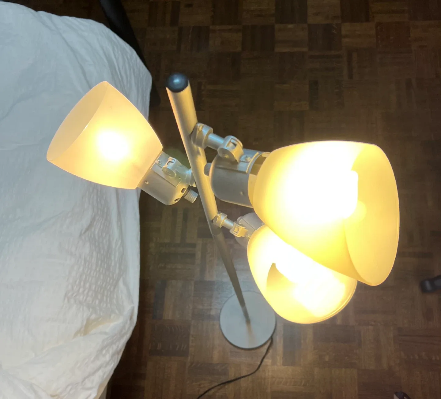Floor Lamp with Adjustable Lights image indicator(2)