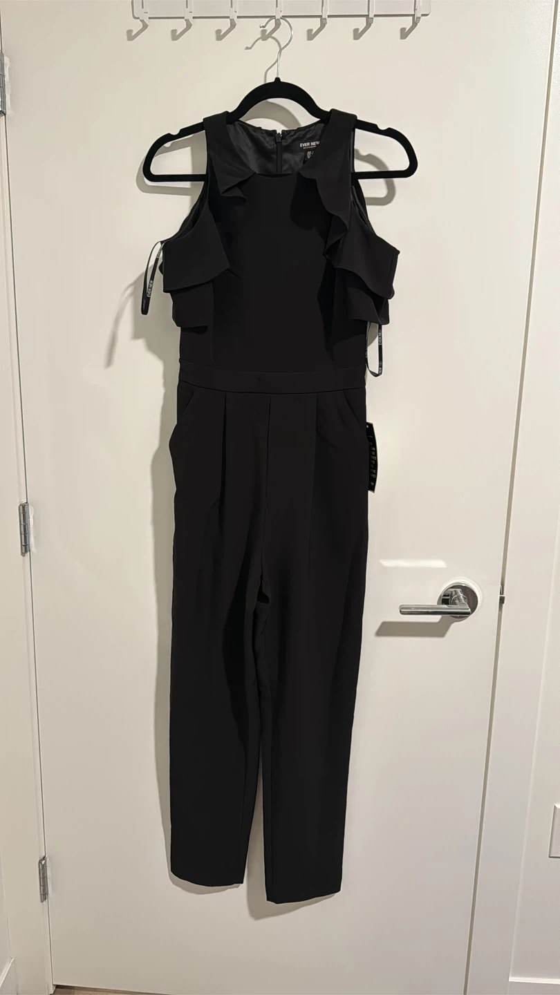 Ever New Black Jumpsuit - Size 4