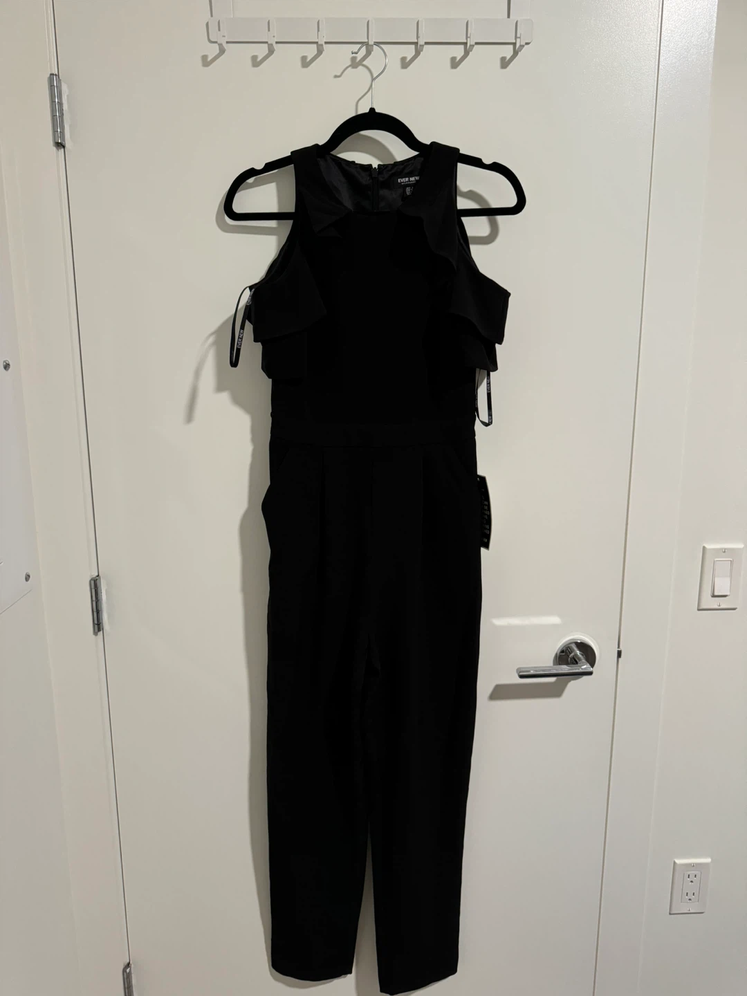 Ever New Black Jumpsuit - Size 4 - photo 2