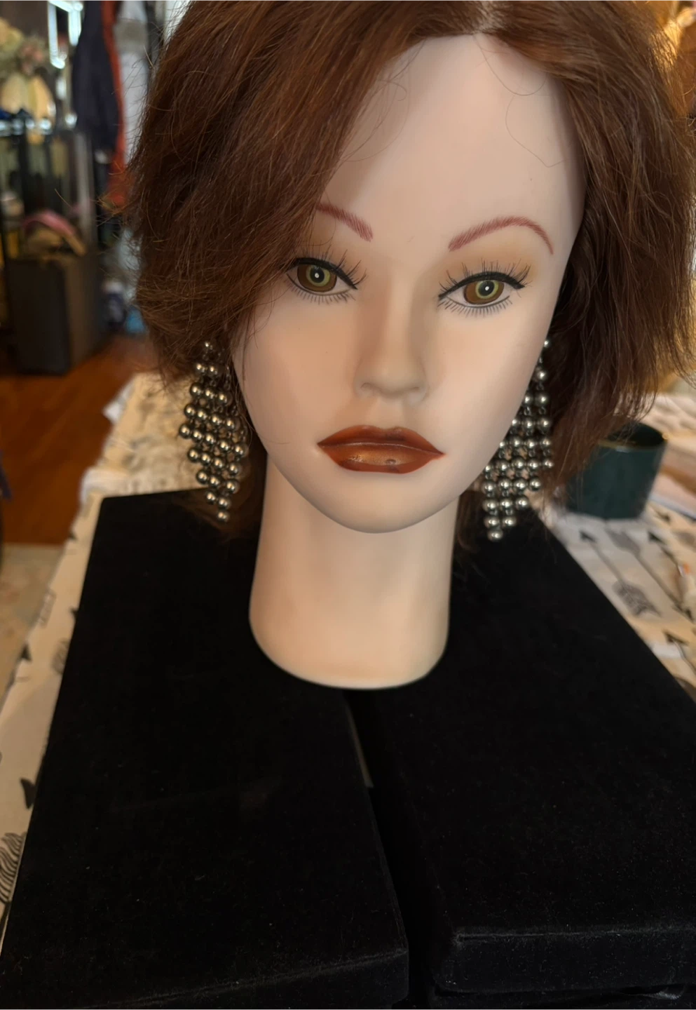 Silver Tone Dangle Earrings - photo 4