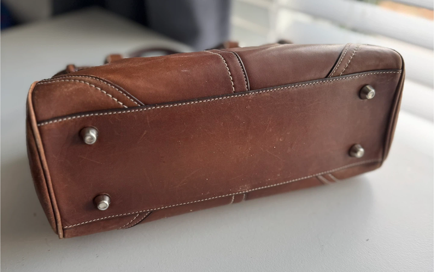 Coach Brown Leather Handbag - photo 4