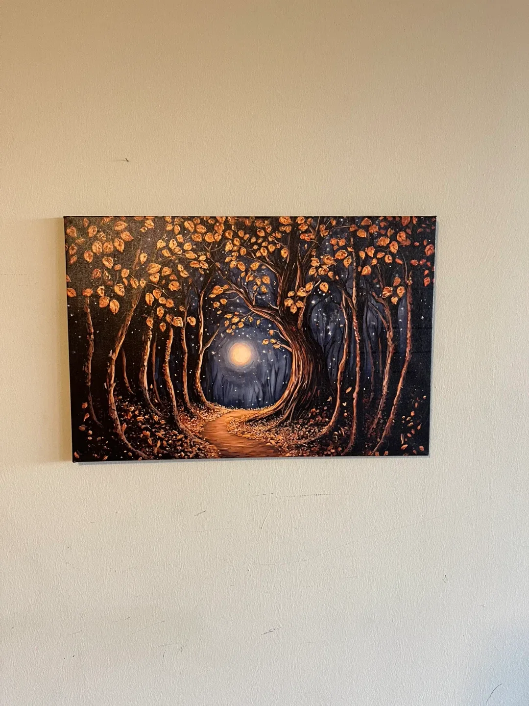 Enchanted Forest Painting thumbnail