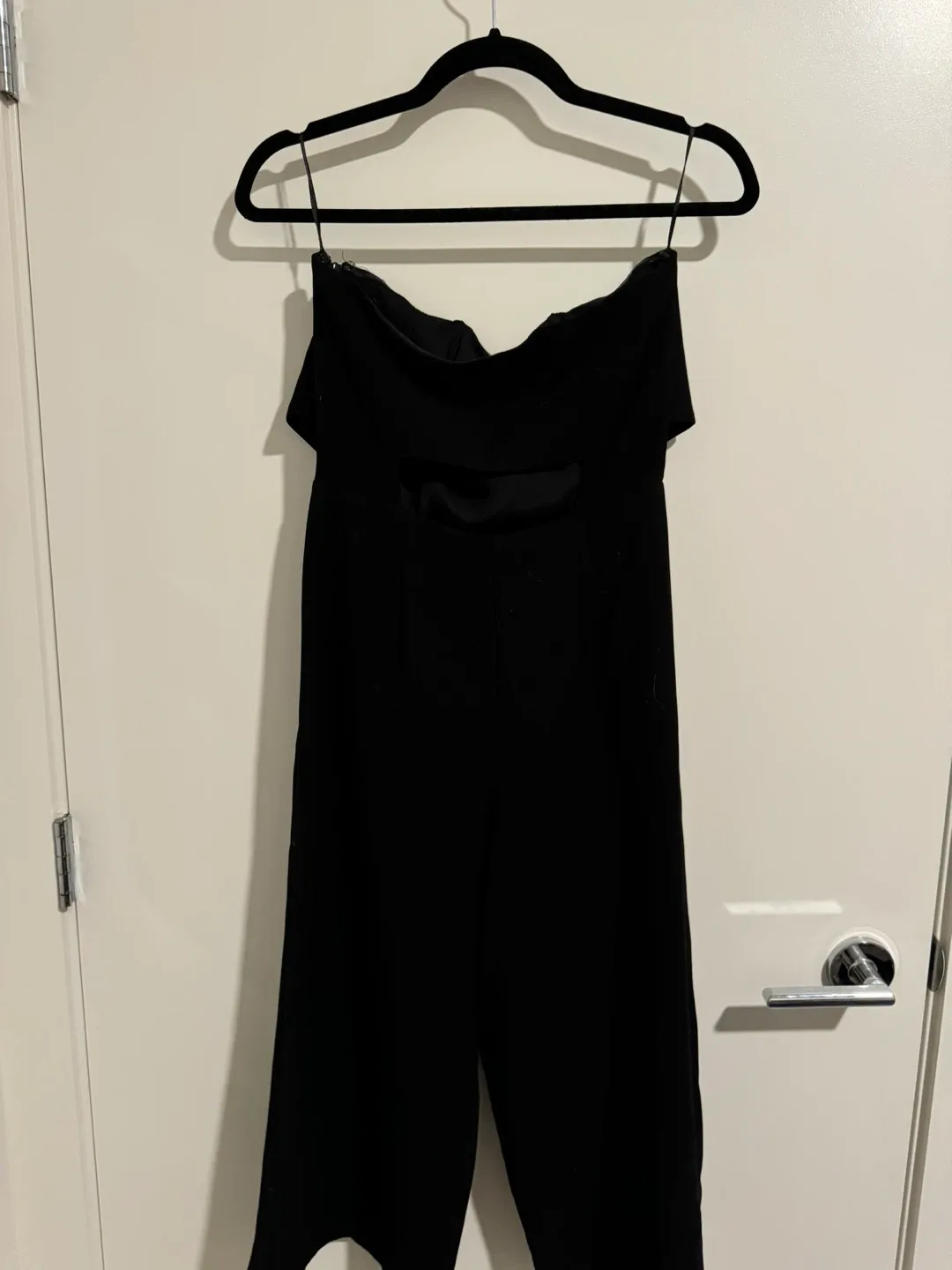 Topshop Black Jumpsuit - US 6 thumbnail