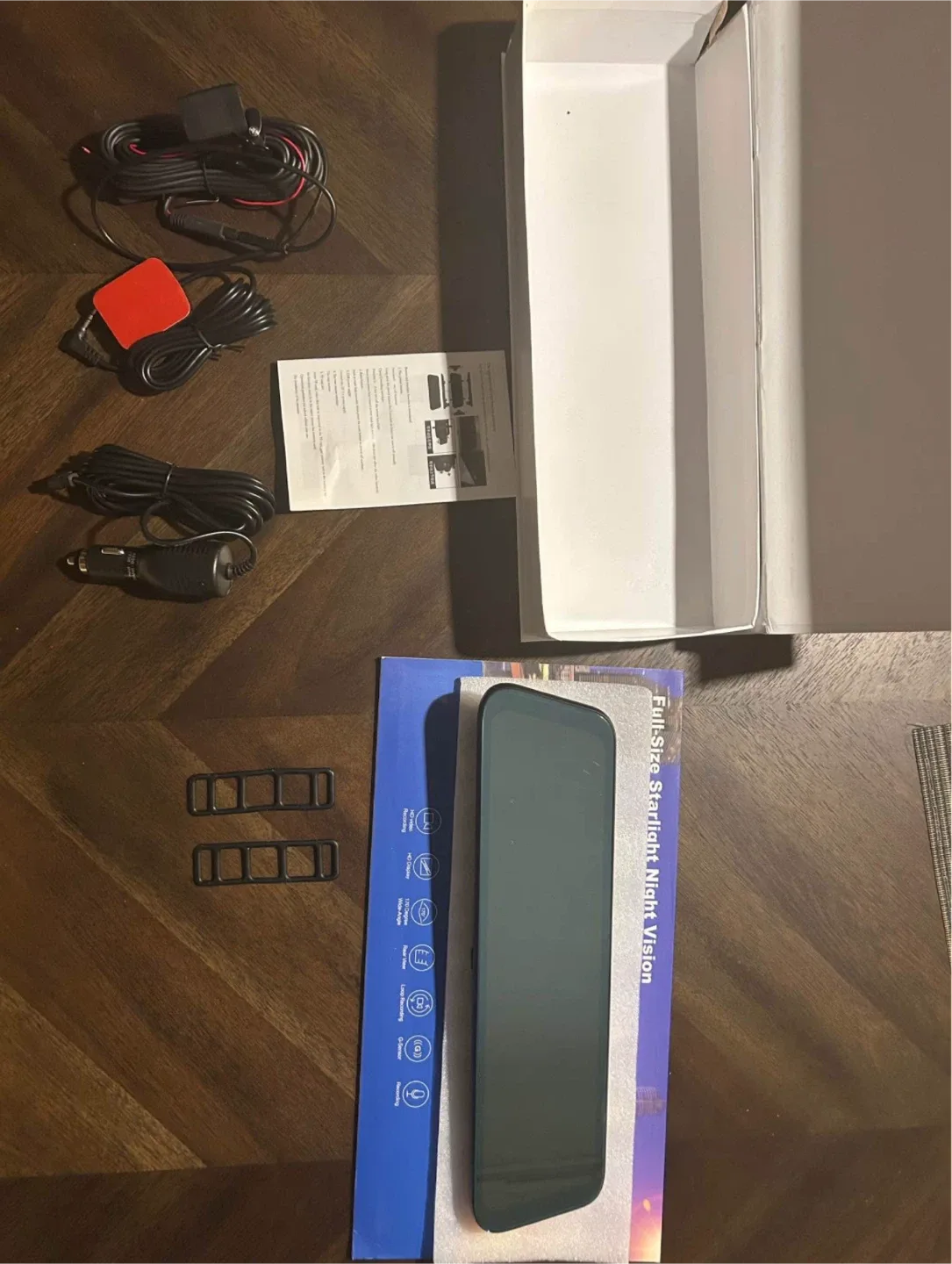 Full-Size Starlight Night Vision Dash Cam - New! image indicator(3)