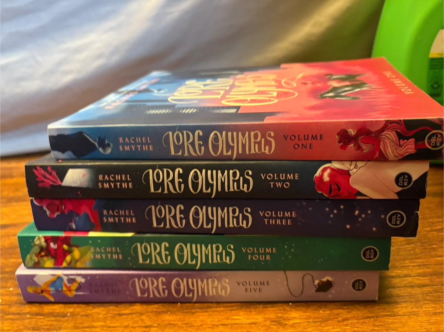 Lore Olympus books 1-5
