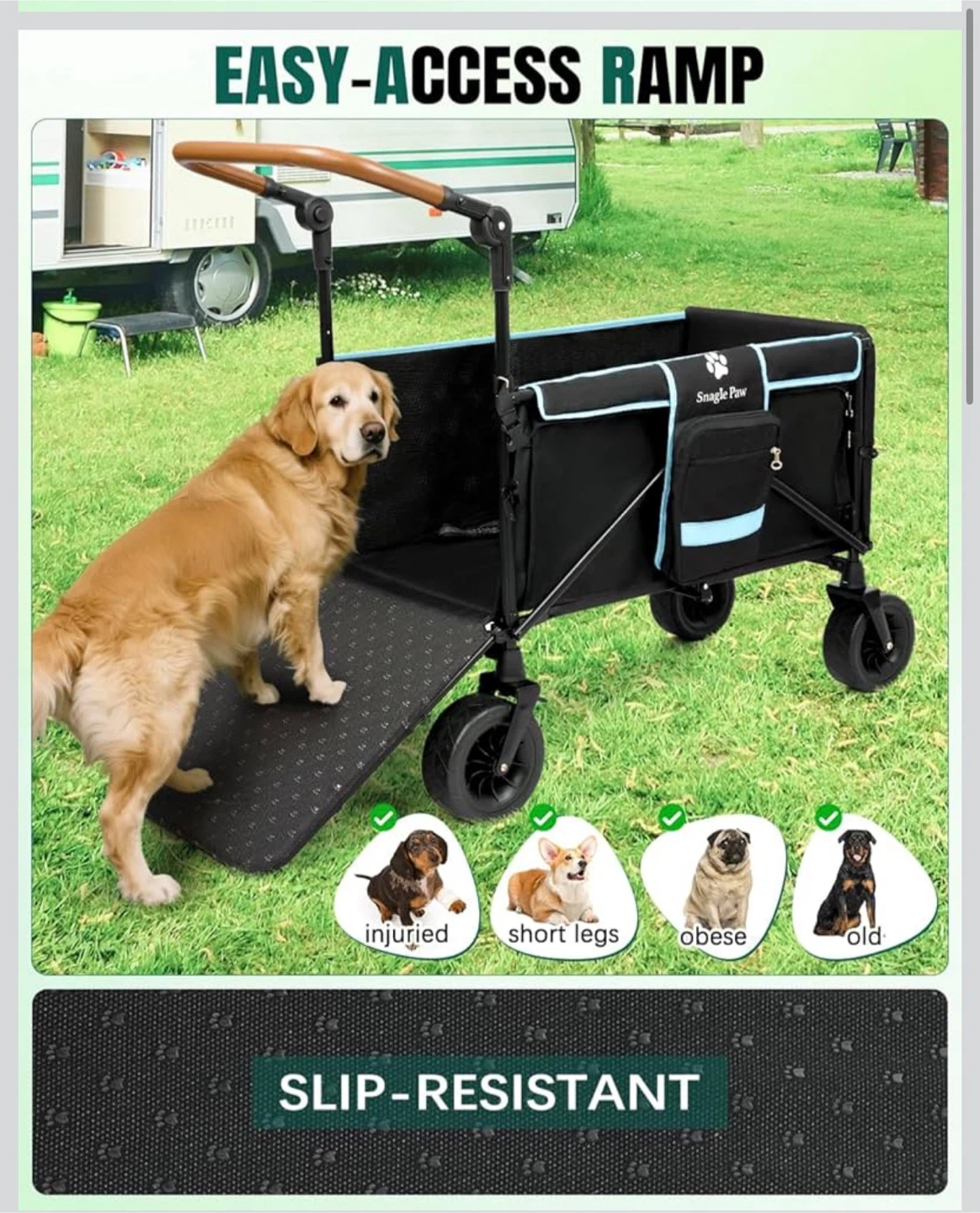 Snagle Paw Extra Large Dog Stroller Wagon - photo 2