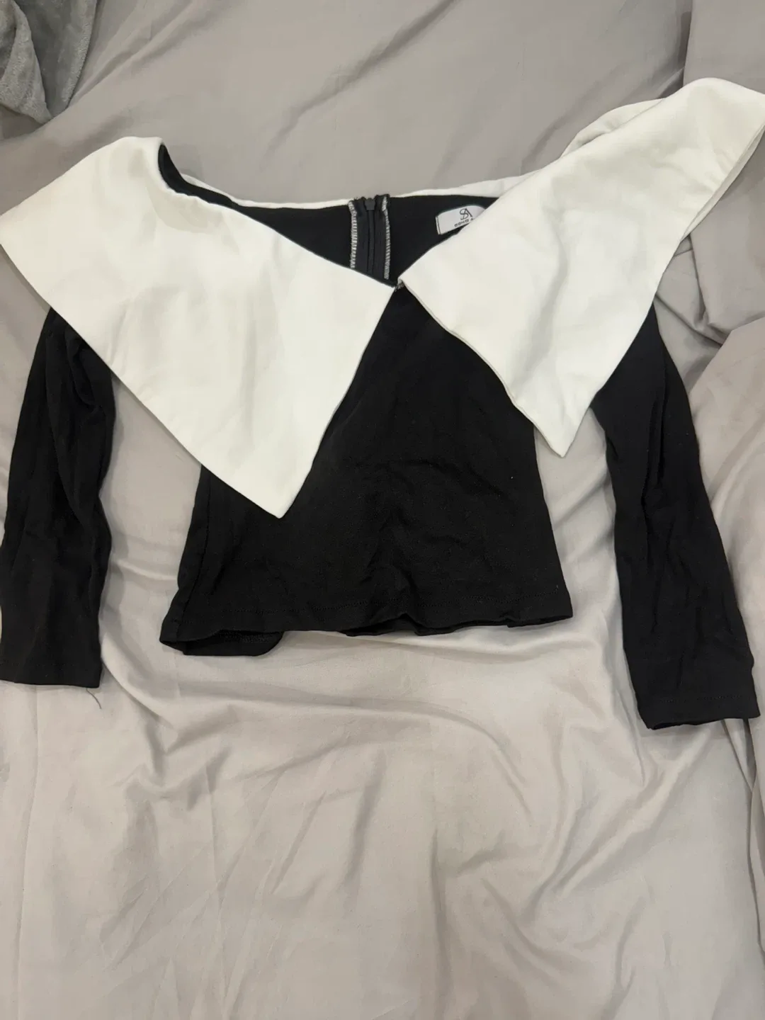 SAINT A Black & White Top thumbnail