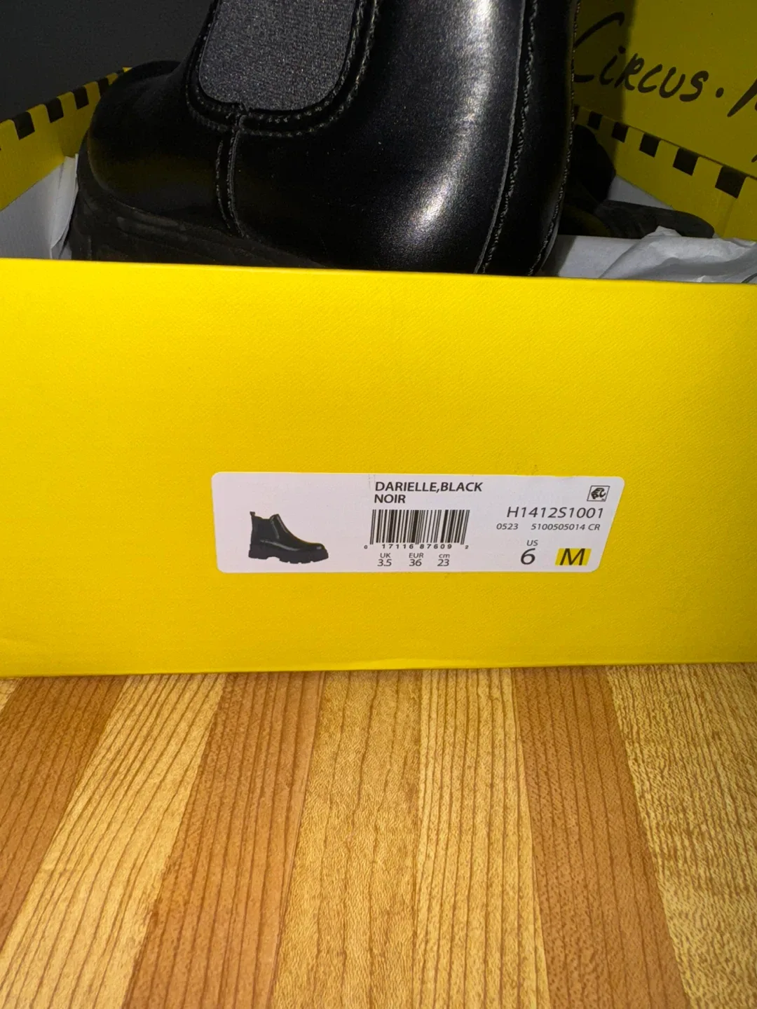 Circus NY Darielle Black Boots - Size 6 image indicator(5)