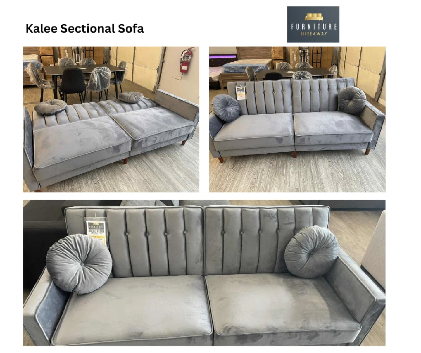 🛋️Brand New Sectional Sofa with Warranty! Starts at $599!🔥 - photo 3