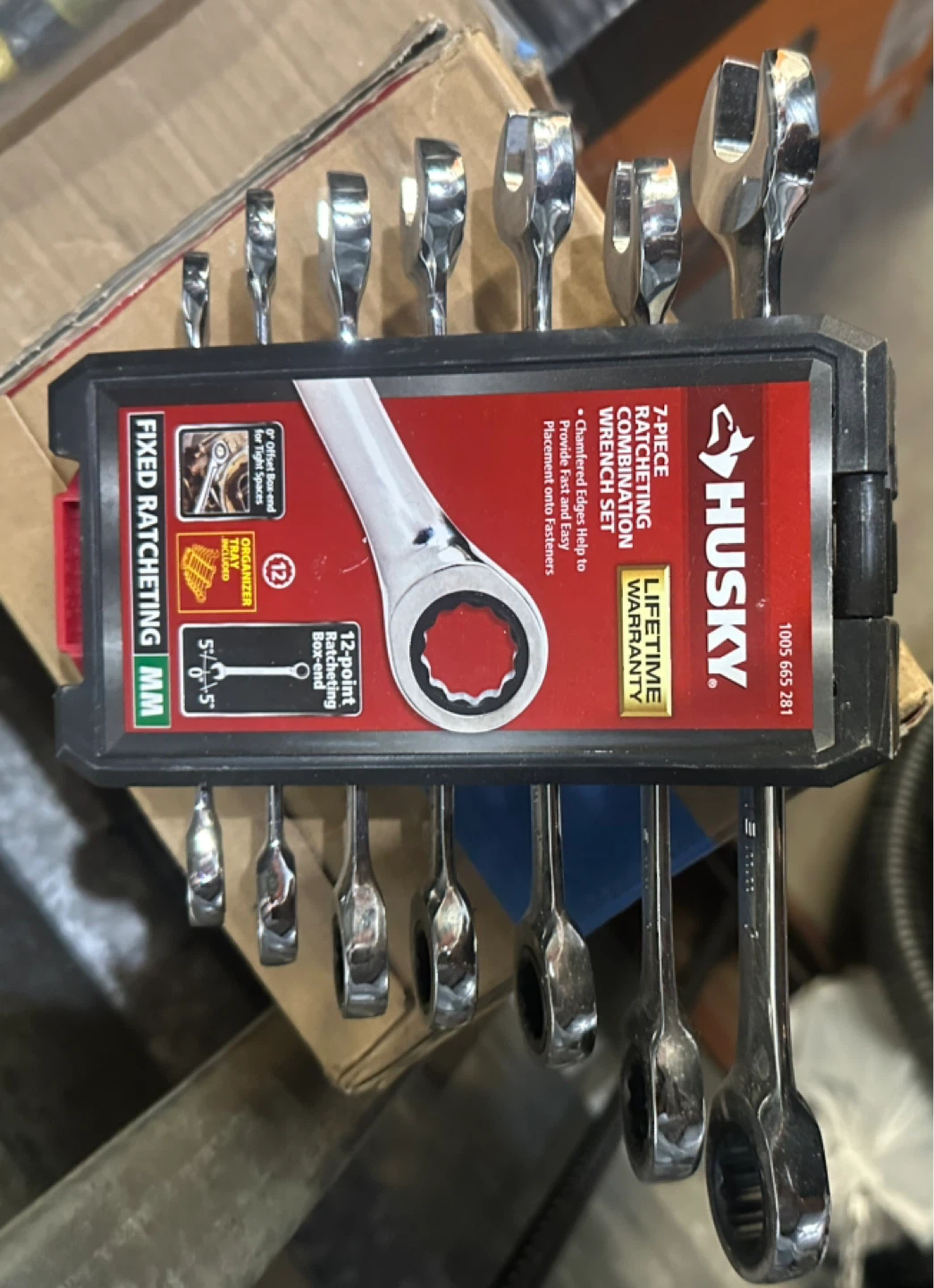 Husky 7-Piece Ratcheting Wrench Set