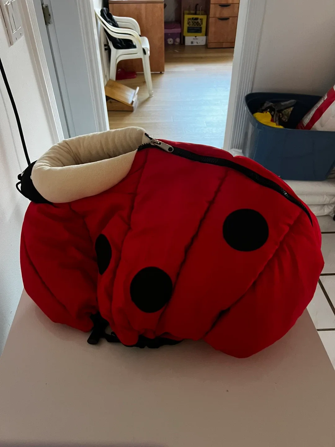 Petit Coulou Baby Bunting Bag - Ladybug image indicator(3)