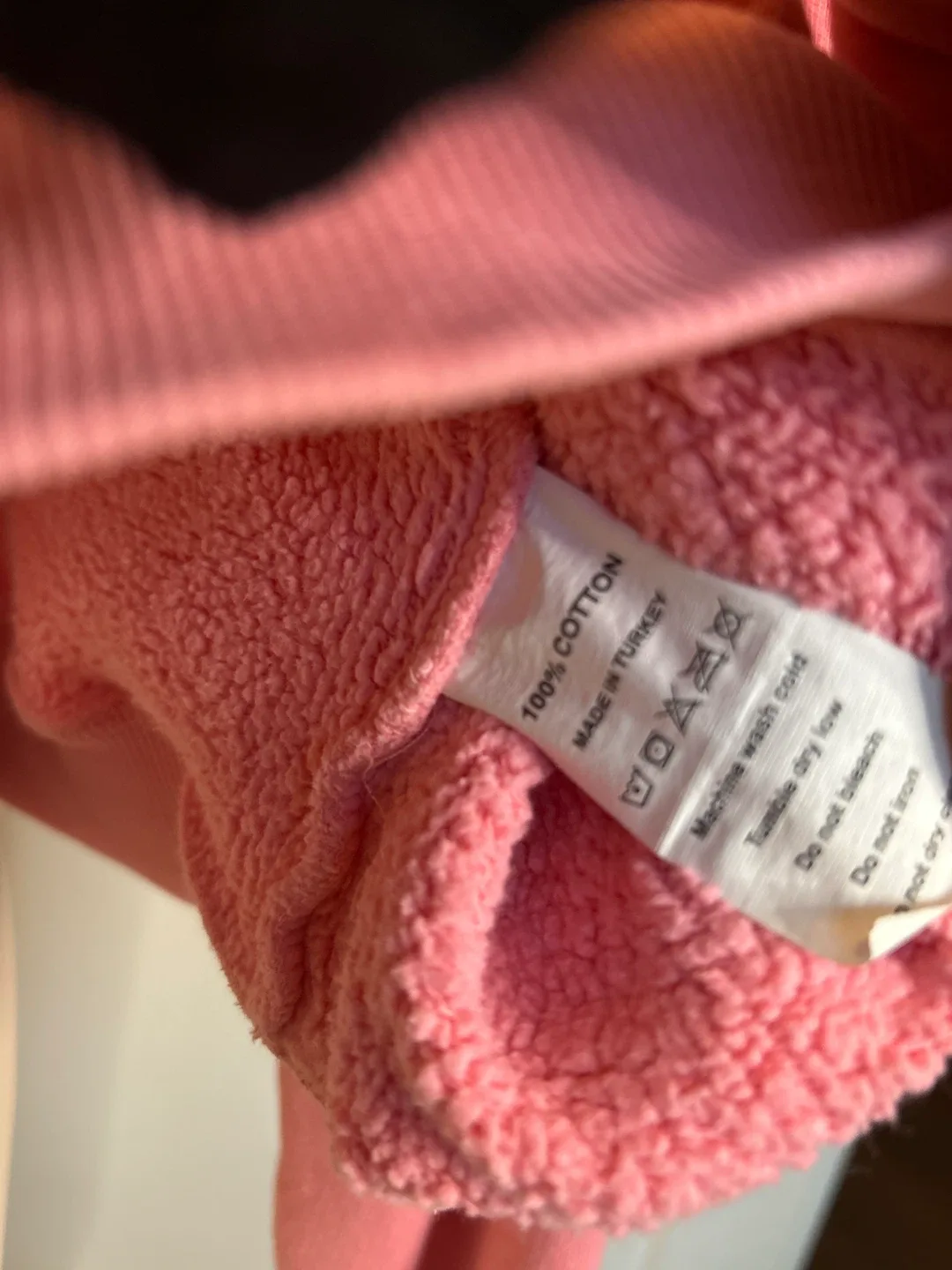 Outdoor Voices Pink Cotton Hoodie image indicator(4)