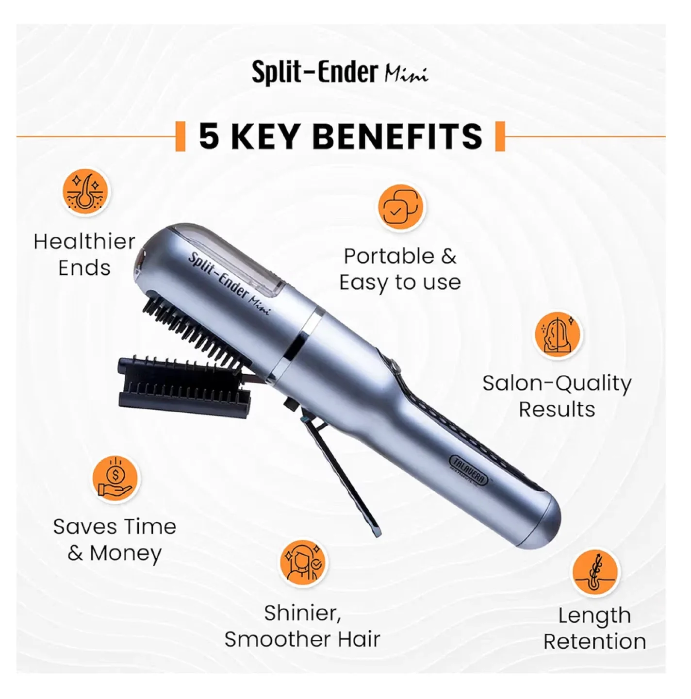 Split-Ender Mini Cordless Split End Hair Trimmer image indicator(3)