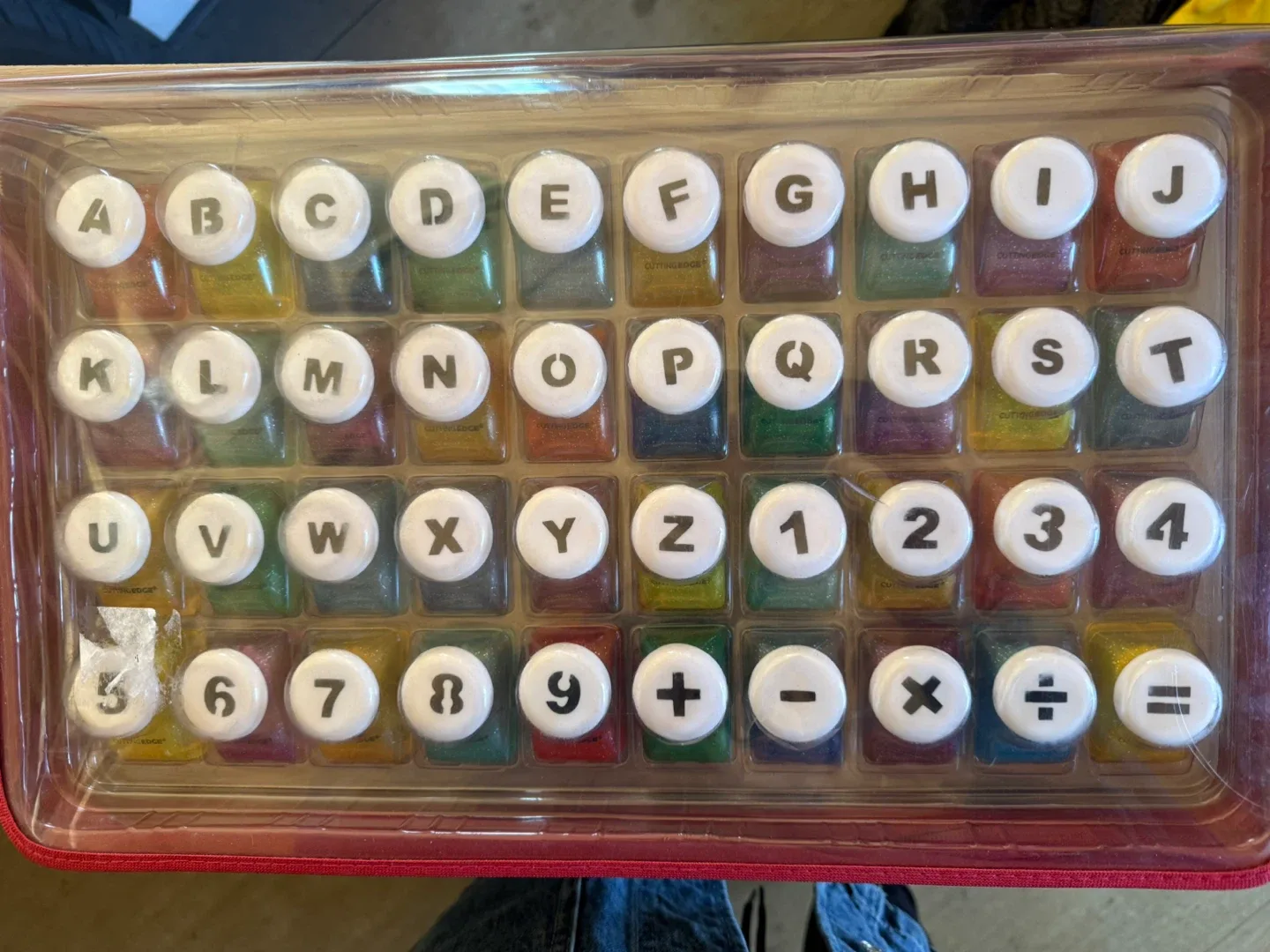 Cutting Edge Alphabet & Number Stamp Set thumbnail