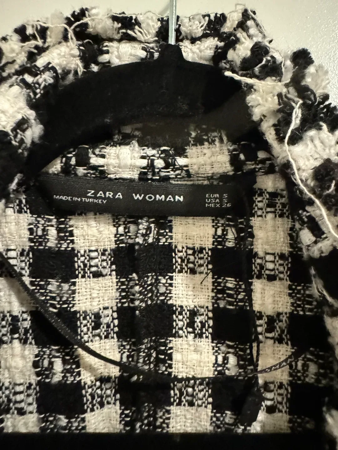 Zara Woman Tweed Vest Dress - Size S image indicator(3)