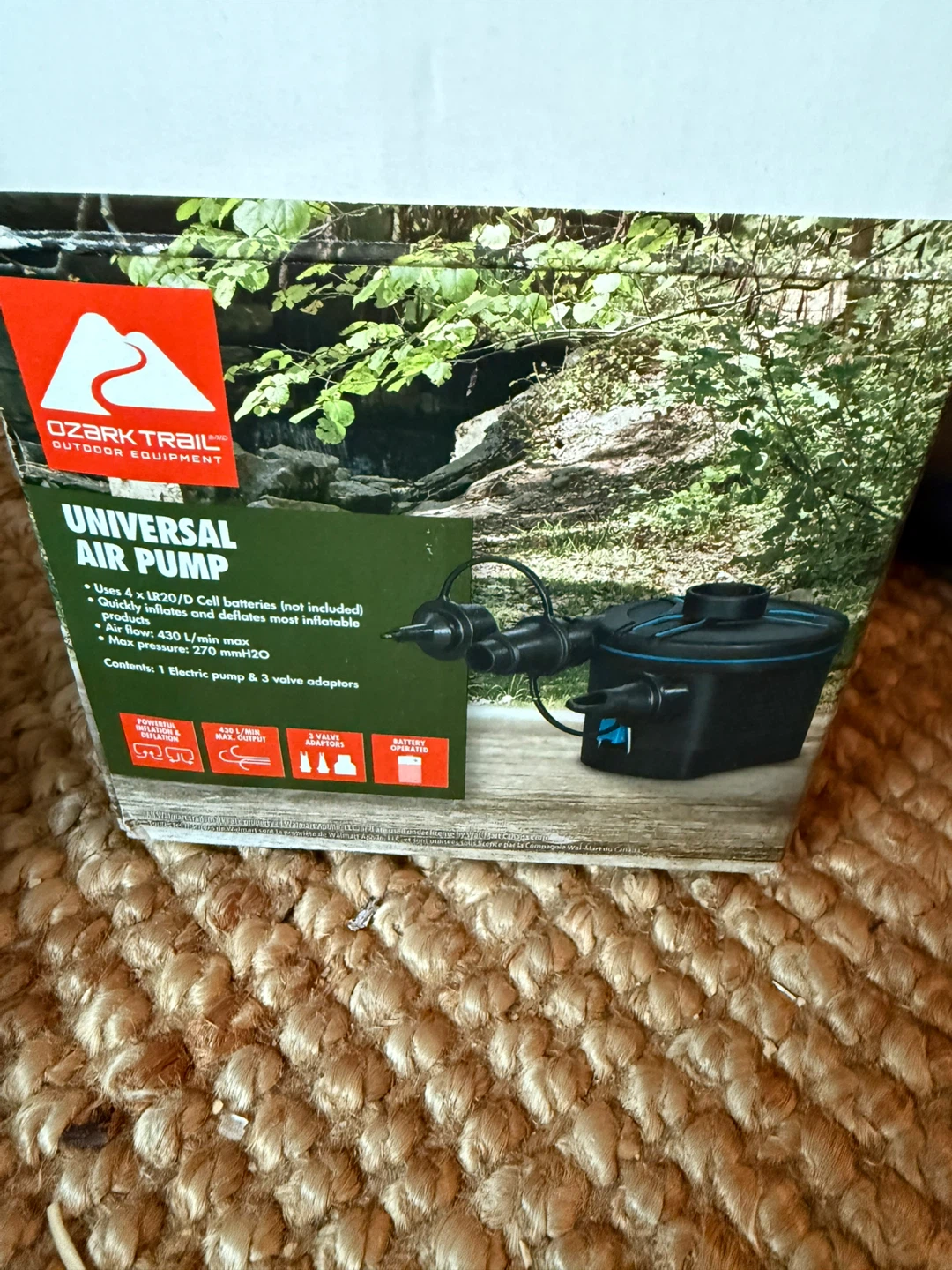 Ozark Trail Universal Air Pump - Like New!