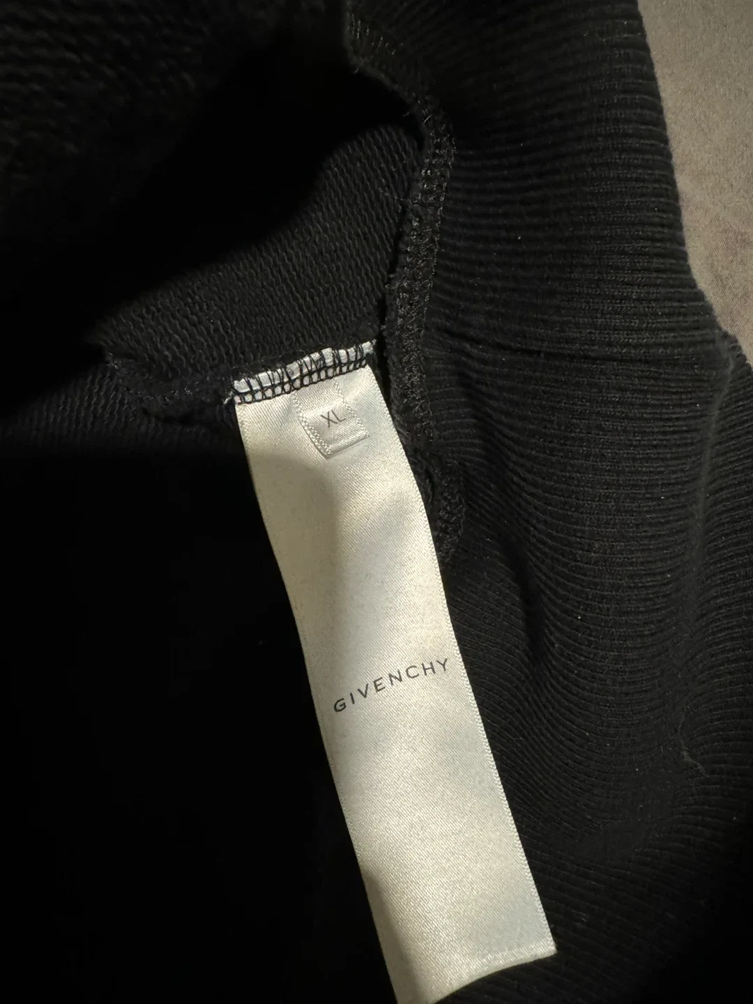 GIVENCHY Paris Black Hoodie - Size XL image indicator(5)