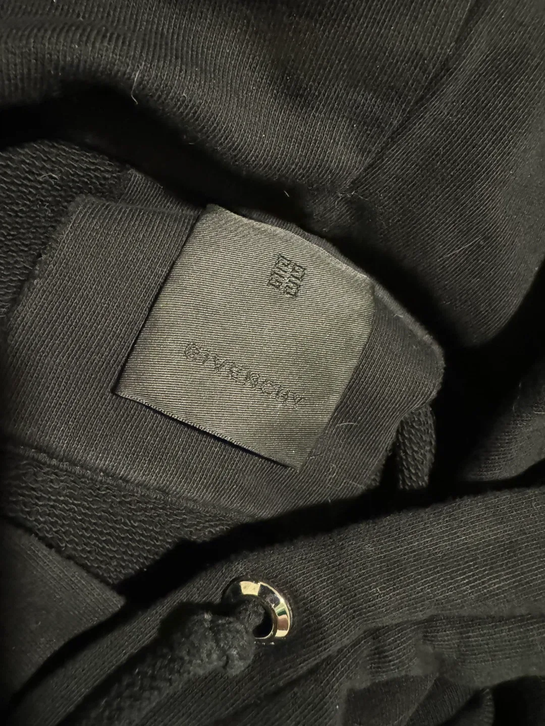 GIVENCHY Paris Black Hoodie - Size XL image indicator(4)