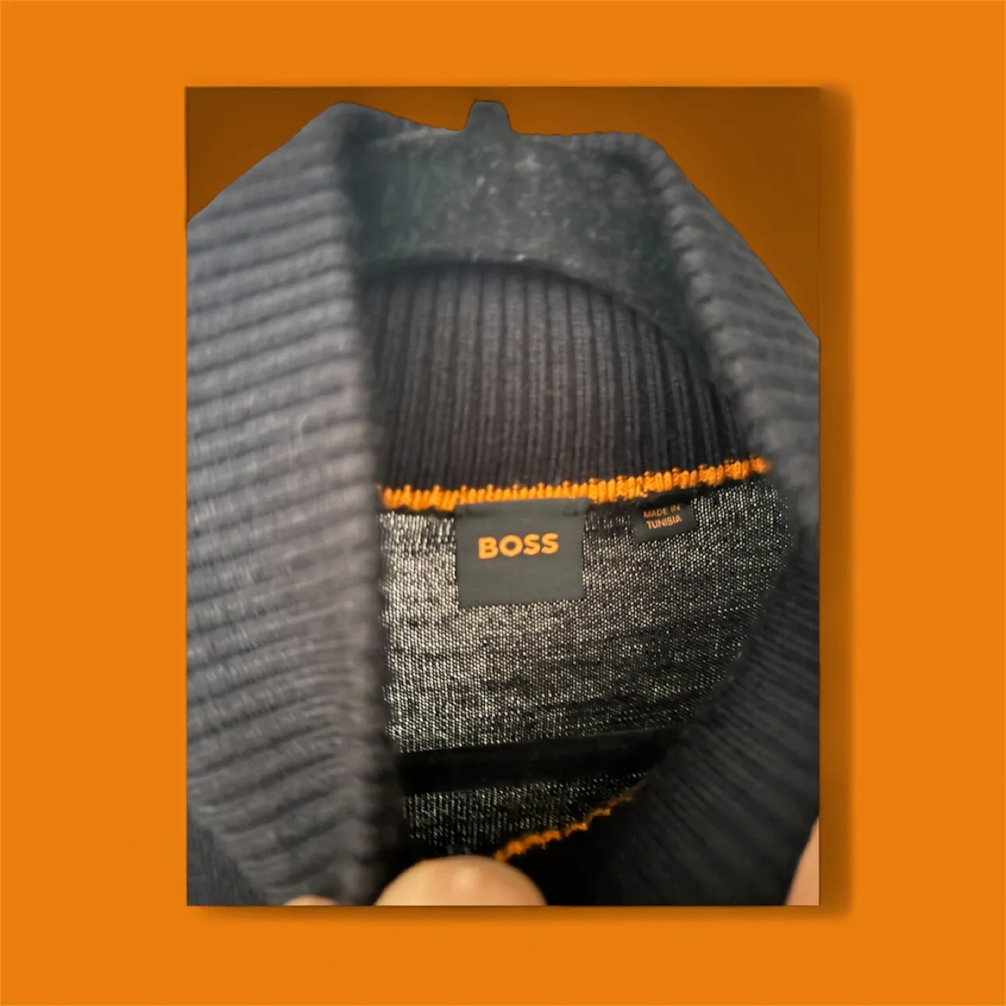 BOSS Black Half-Zip Sweater image indicator(2)