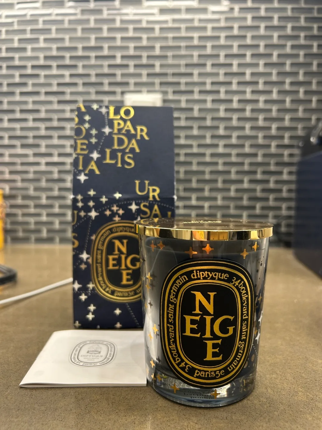 🧡Brand New🧡Diptyque Neige Candle 190g image indicator(3)