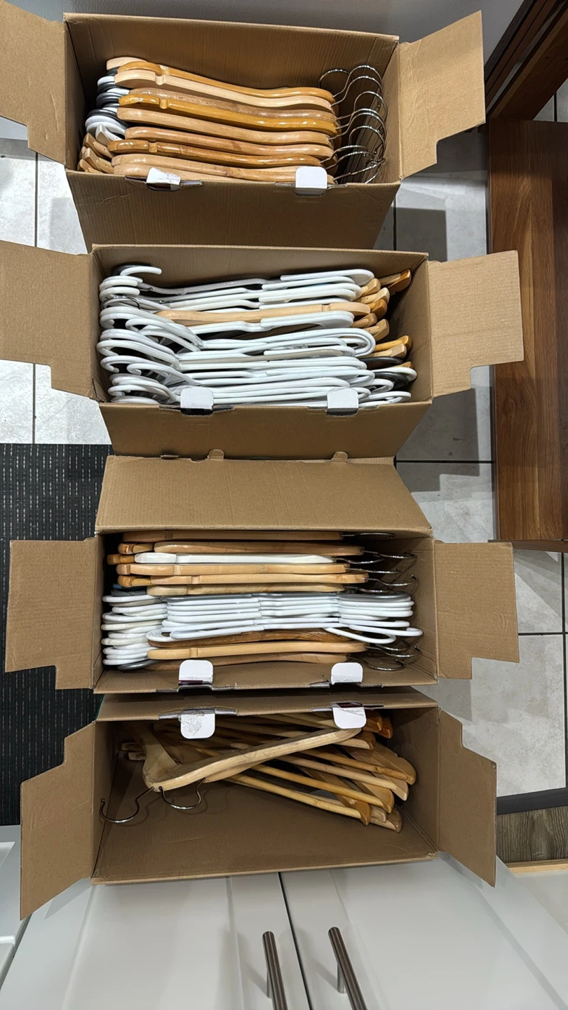 Clothes Hangers - Wood & Plastic
