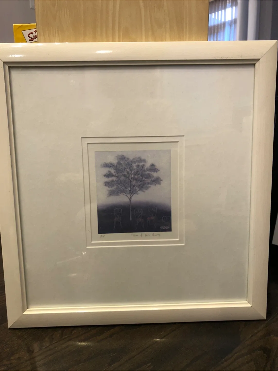 Framed Art Print - Tree & Love Cuckoos image indicator(2)