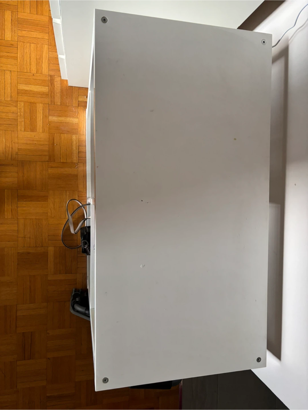 IKEA White Shelf Unit - photo 2