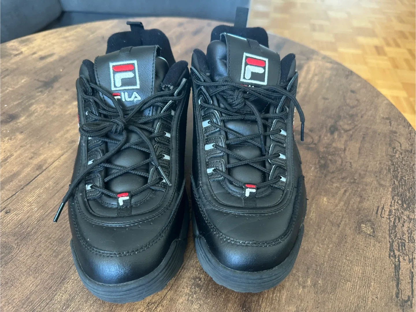 Fila Disruptor II Black Sneakers image indicator(3)