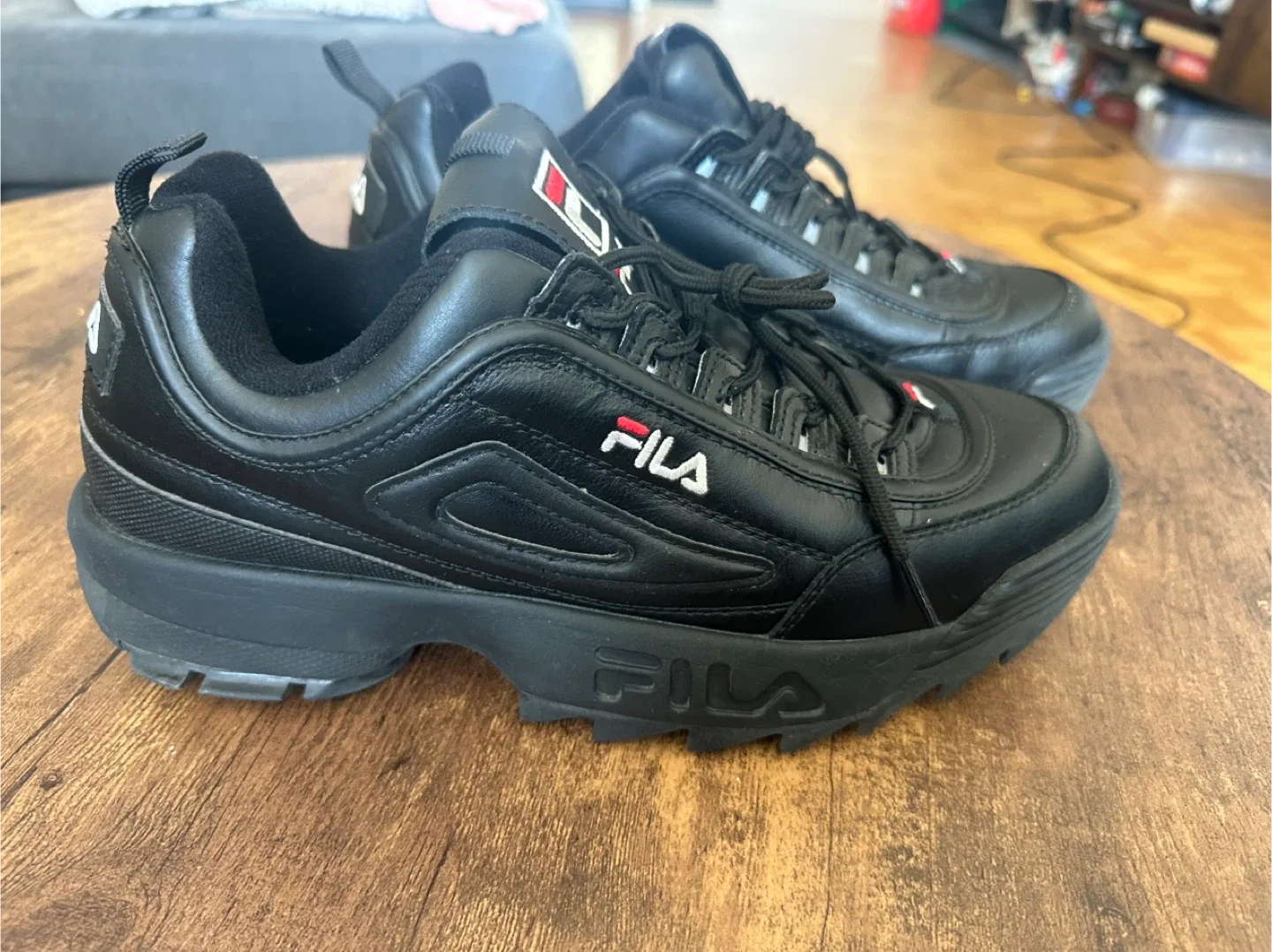 Fila Disruptor II Black Sneakers image indicator(2)
