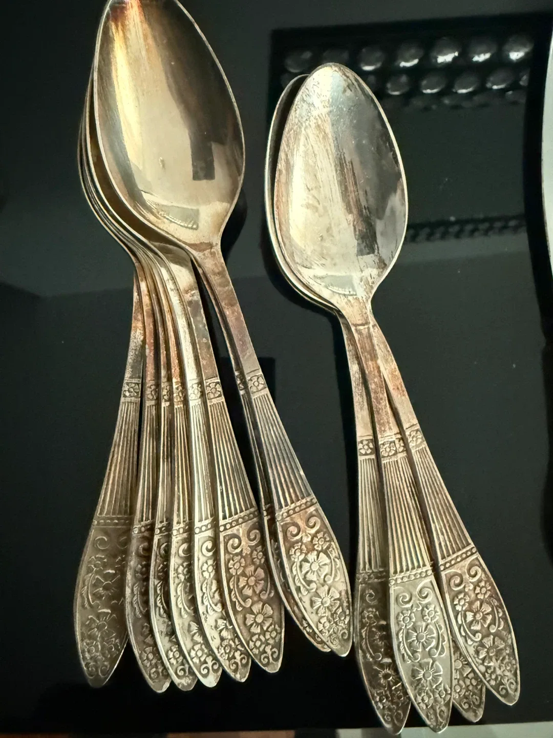 Vintage Silverware Set image indicator(9)