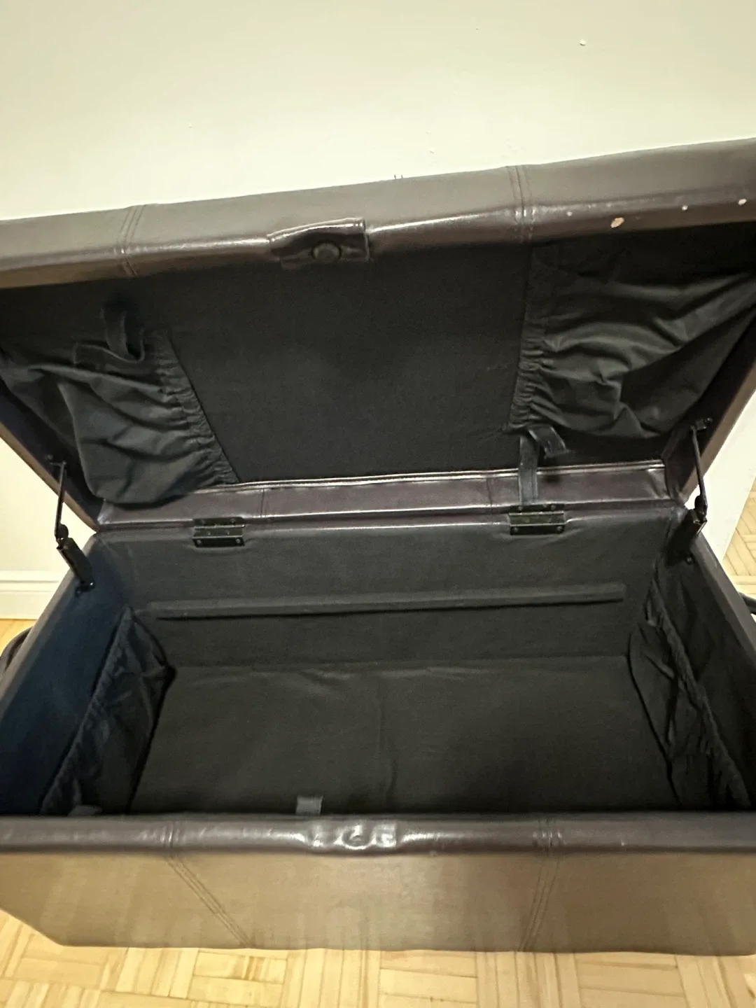 Dark Brown Storage Ottoman image indicator(3)