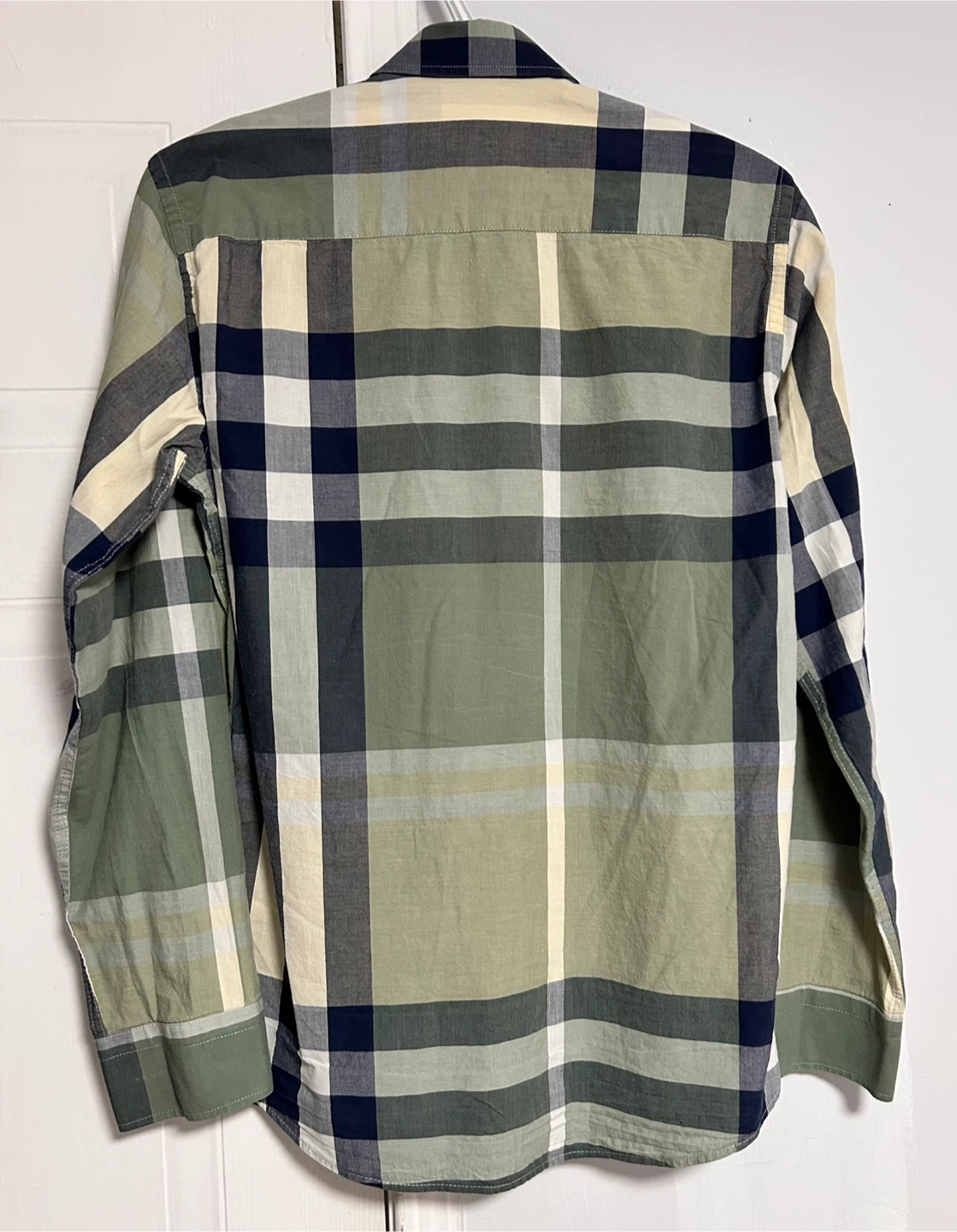 Burberry London Plaid Button-Down Shirt - Size M - photo 3