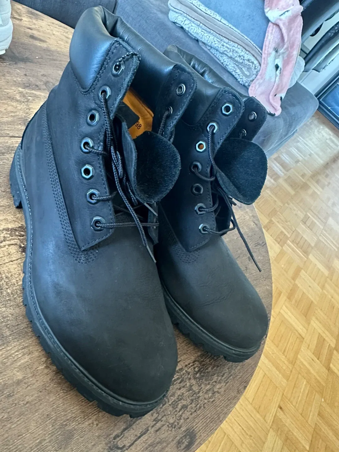 Timberland Black Classic Boots Size 11 men image indicator(2)