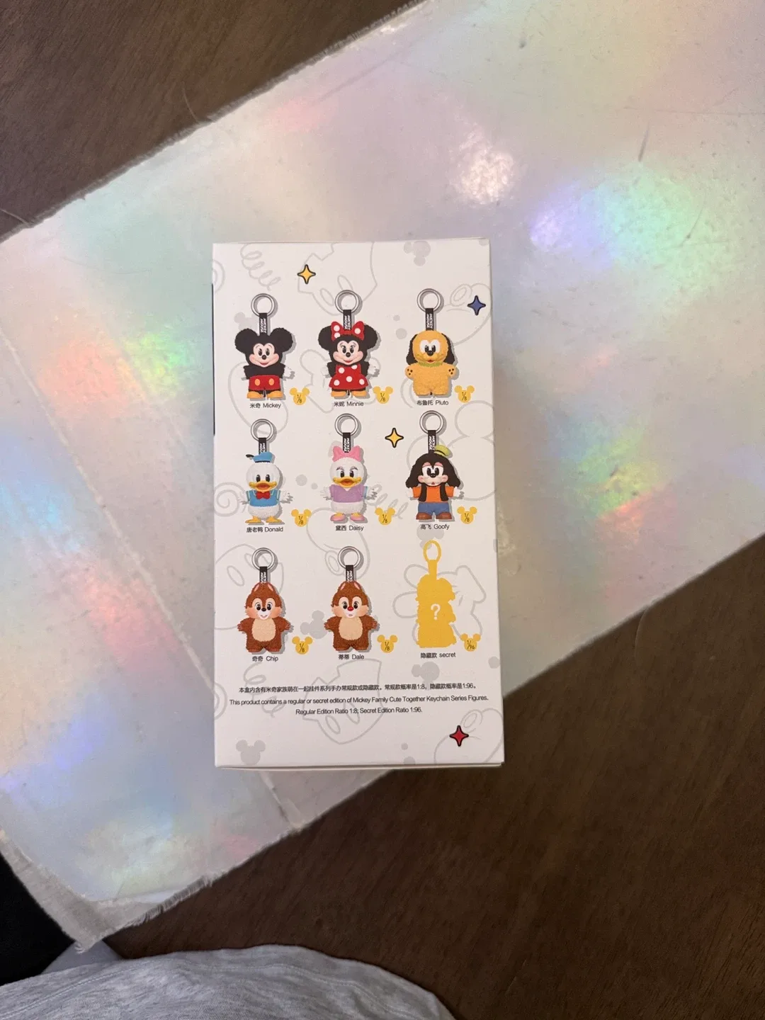 Pop Mart Mickey Family Cute Together Keychain Blind Box image indicator(5)