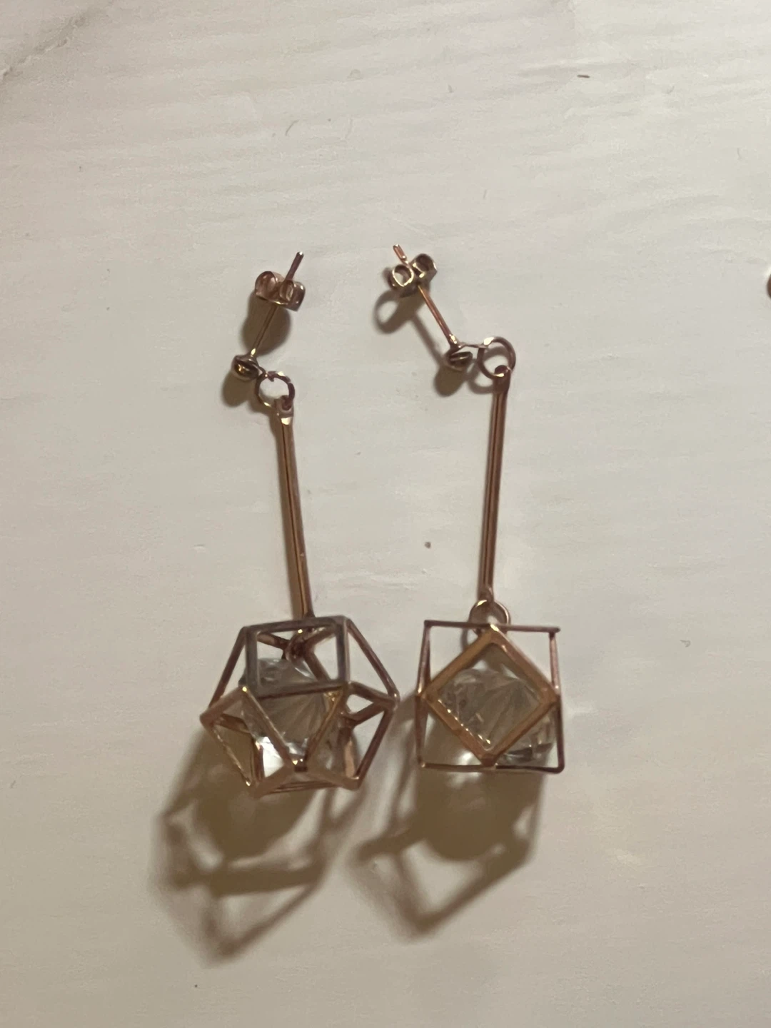 Geometric Dangle Earrings
